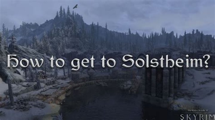 How do you get the free house in solstheim?