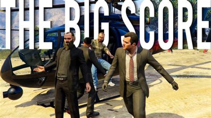 How do you get to the big score in GTA?