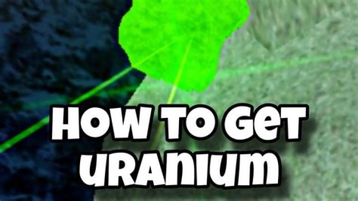 How do you get uranium in Voltz?