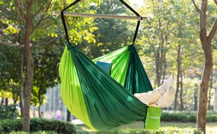How do you hang a hammock chair without a tree?