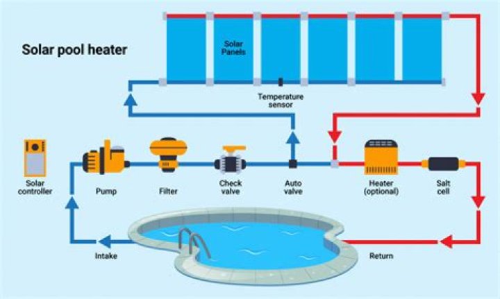 How do you heat a swimming pool?