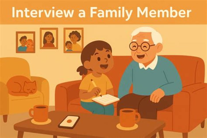 How do you interview a family member?