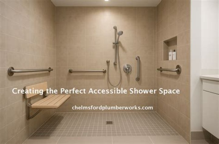 How do you keep water in a handicap shower?
