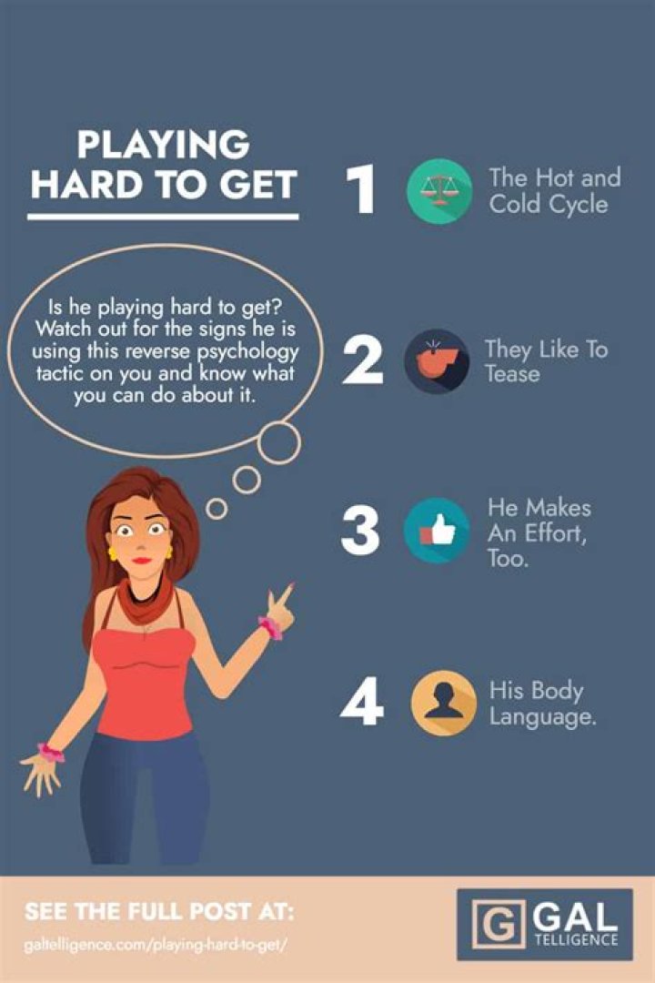 How do you know if shes playing hard to get?