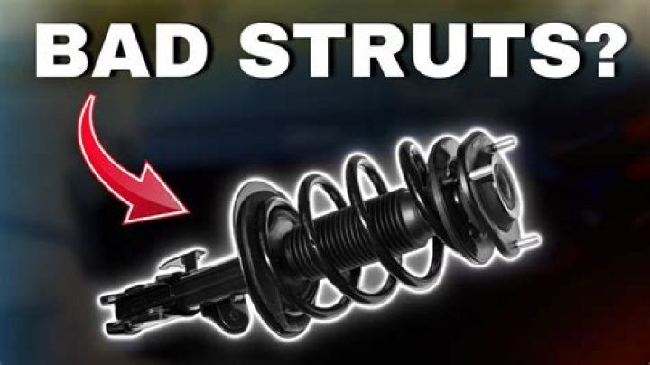 How do you know if your front strut is bad?