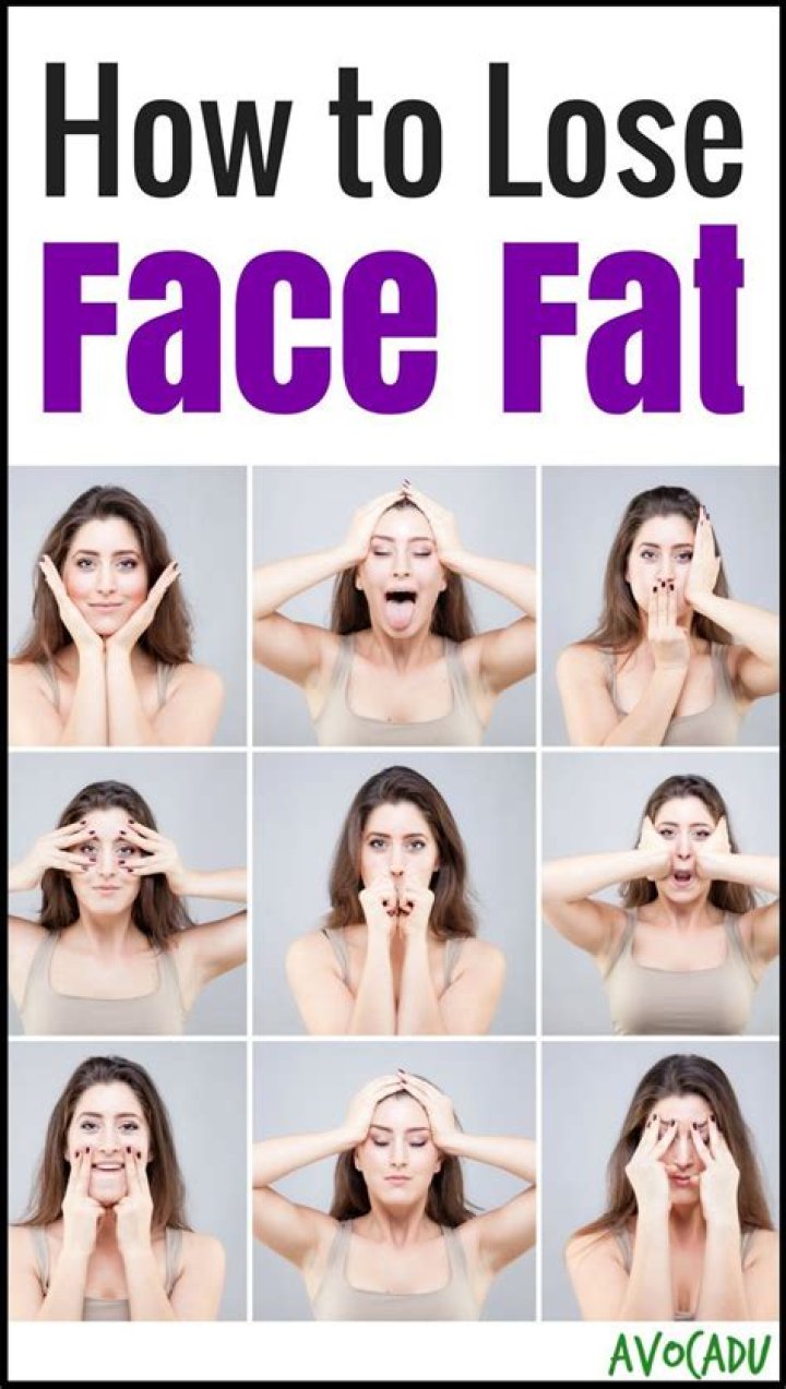 How do you lose face fat fast?