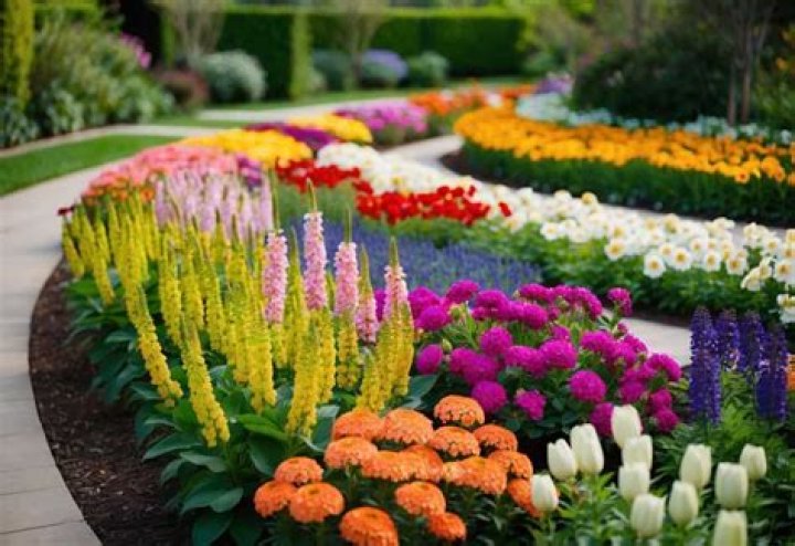 How do you make a beautiful flower garden?
