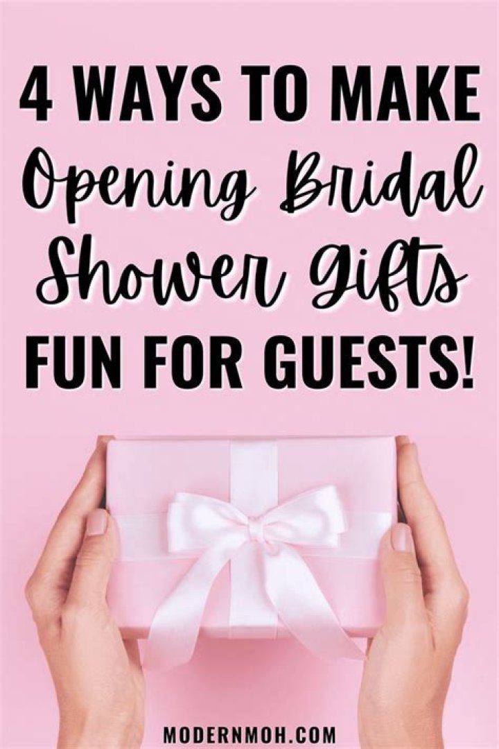 How do you make a bridal shower memorable?