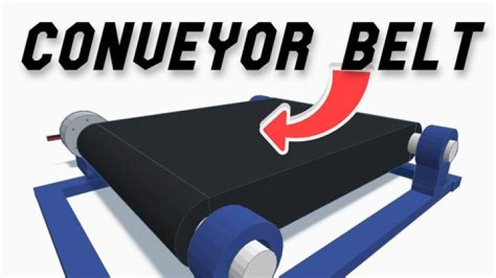How do you make a conveyor belt?