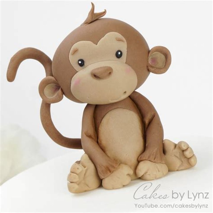 How do you make a fondant monkey step by step?