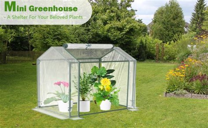 How do you make a mini greenhouse cover?