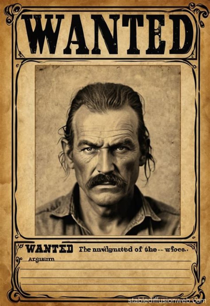 How do you make an Old West wanted poster?