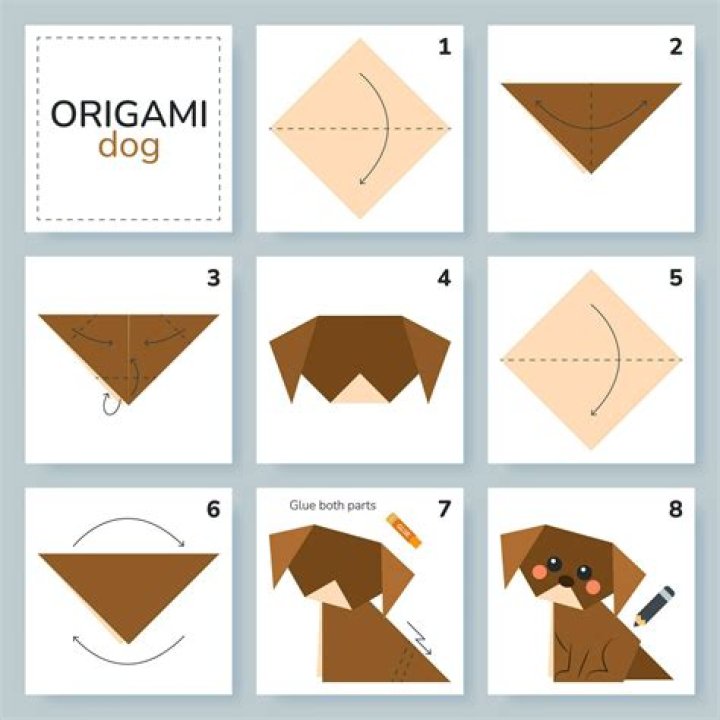 How do you make an origami dog bone?