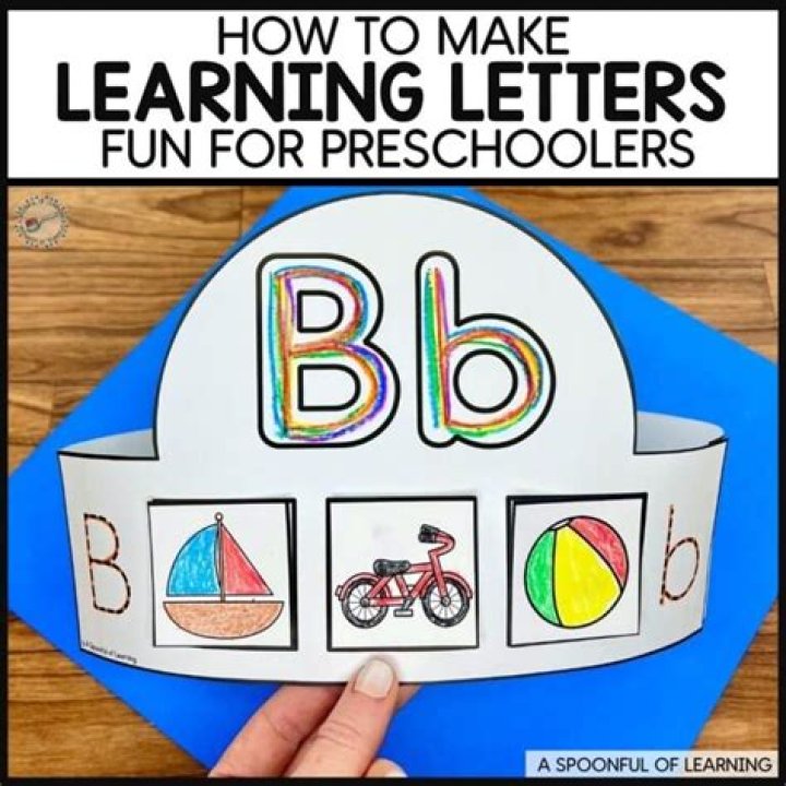 How do you make learning letters fun?