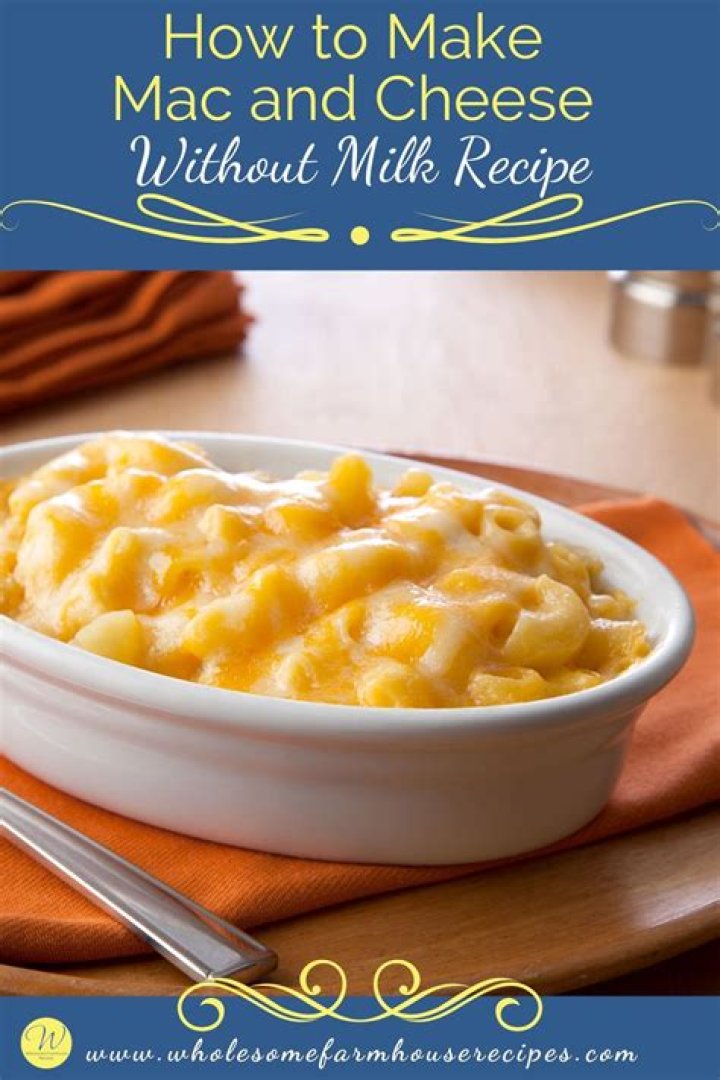 How do you make mac and cheese without drying it out?