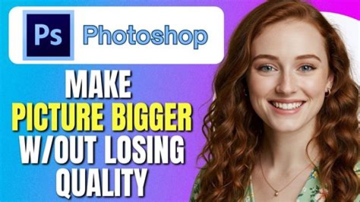 How do you make things bigger in Photoshop 2020?