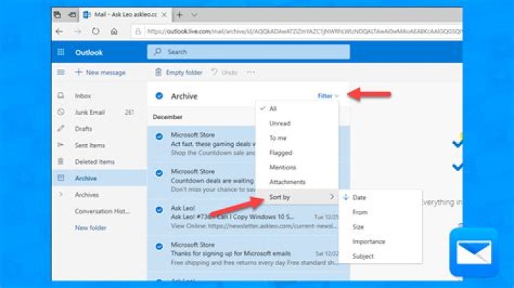 How do you mass reply to multiple or all emails at once in Outlook?