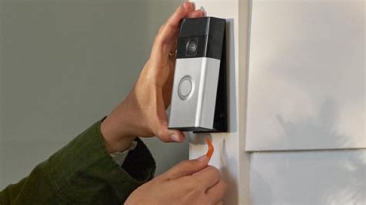 How do you open a wireless doorbell?