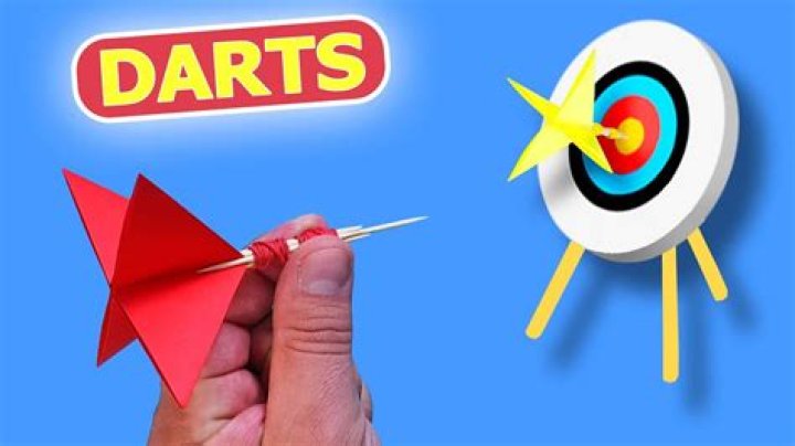 How do you play darts for kids?