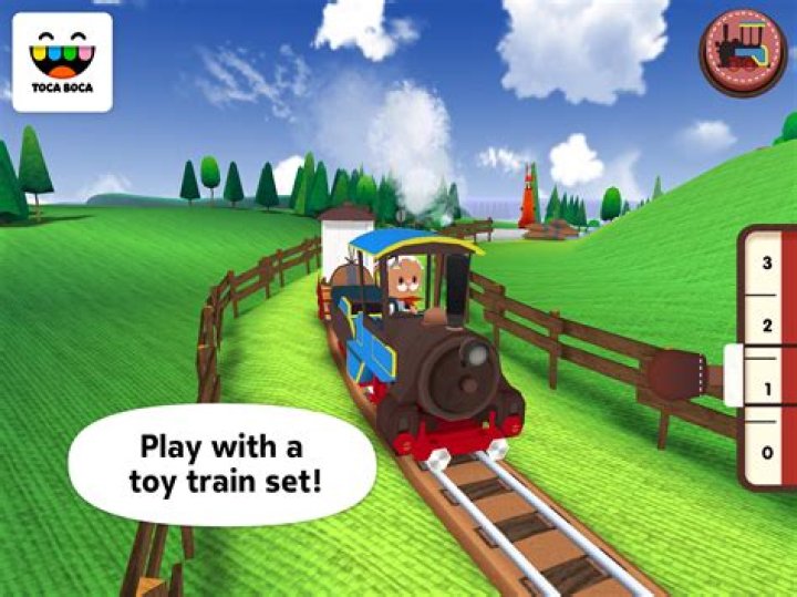 How do you play Toca Train?