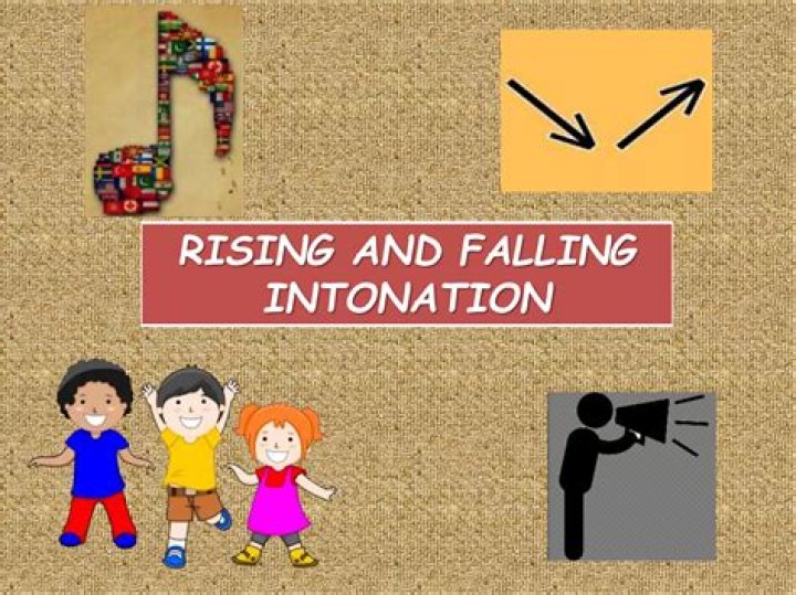 How do you practice rising and falling intonation?