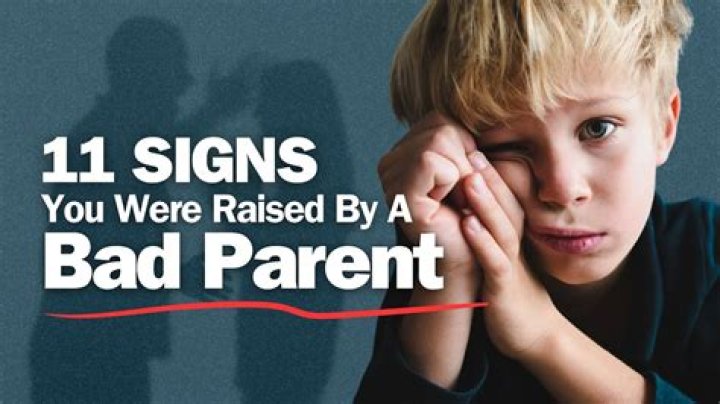 How do you prove someone is a bad parent?