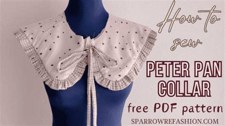 How do you put a Peter Pan collar on a dress?