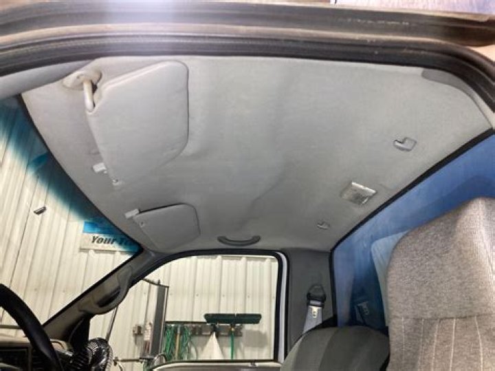 How do you remove a Super Duty headliner?