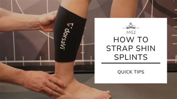 How do you remove shin splints?