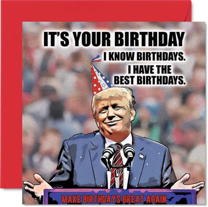 How do you request a birthday card from the president?