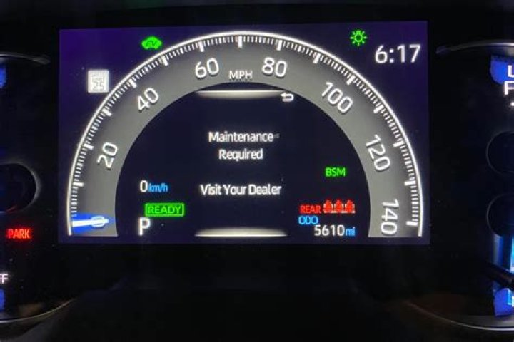How do you reset the service indicator on a Mercedes C Class?
