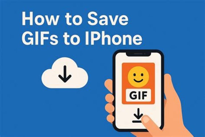 How do you save GIFs on your iPad?