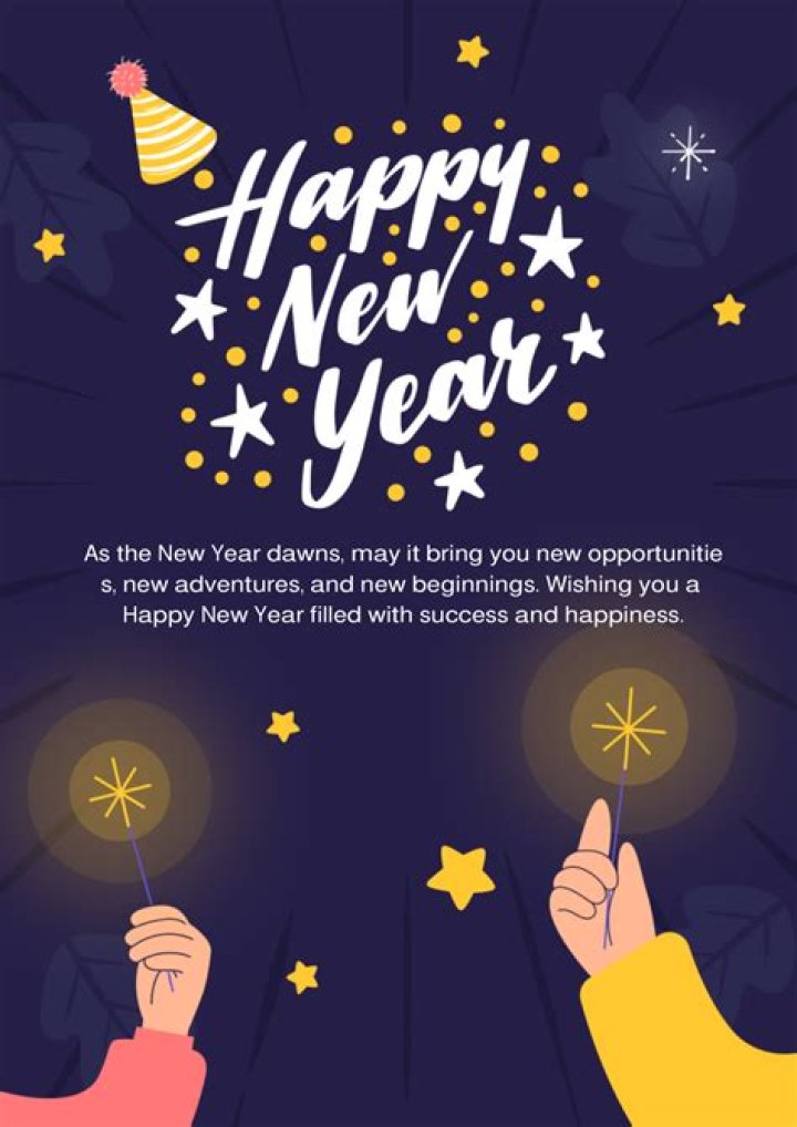How do you say happy New Year to someone you love?