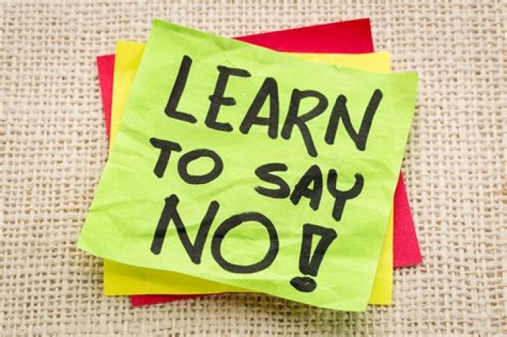 How do you say no to your superior?