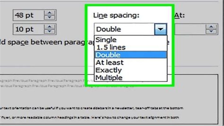 How do you set double spacing in LaTeX?