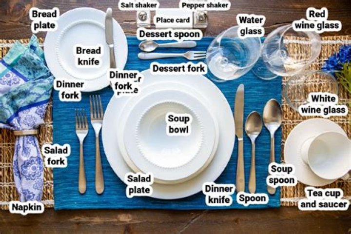 How do you set up a French service table?