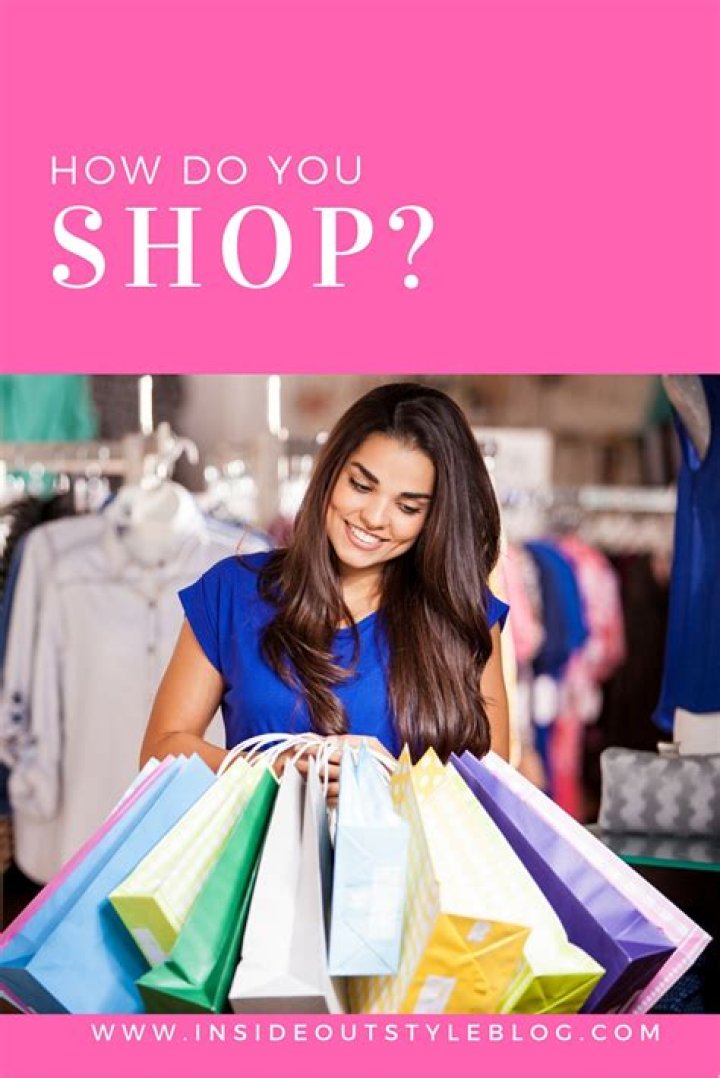 How do you shop?