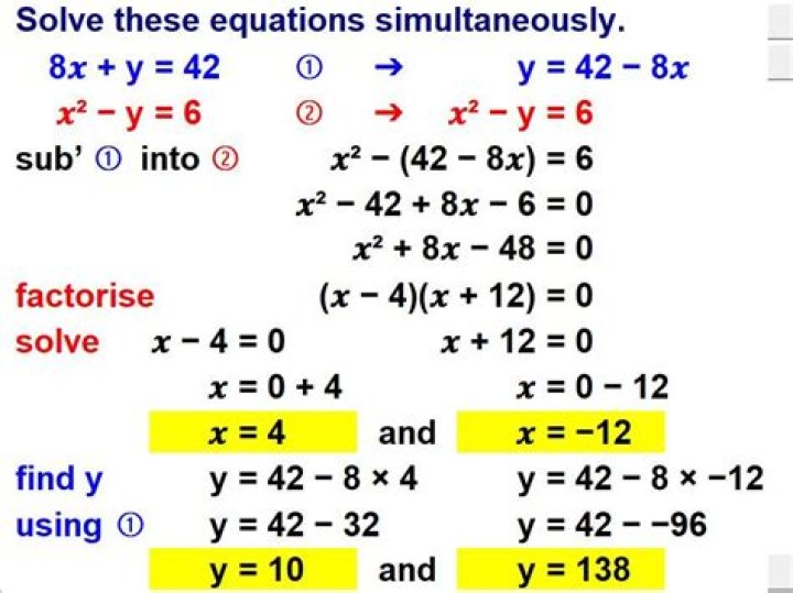How do you solve 3 equations with 3 variables simultaneously?