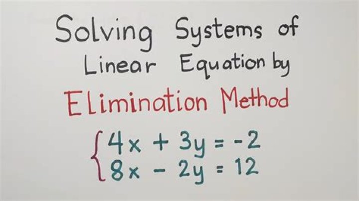 How do you solve a system of equations using the addition method?