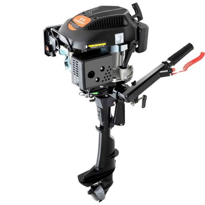 How do you store a 4 stroke boat motor?