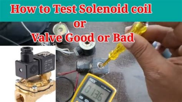 How do you test a 230v solenoid?