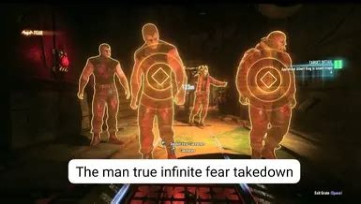 How do you trigger a fear takedown?
