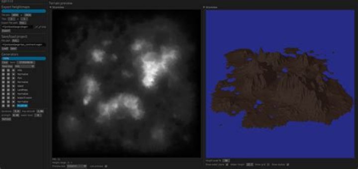How do you turn a 3D model into a height map?