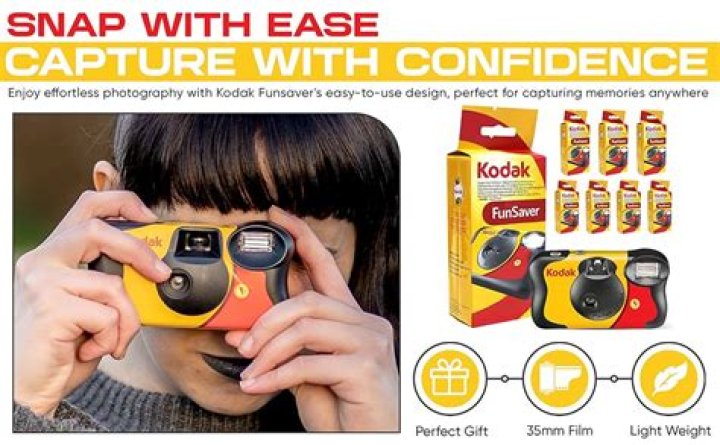 How do you use a Kodak disposable film camera?