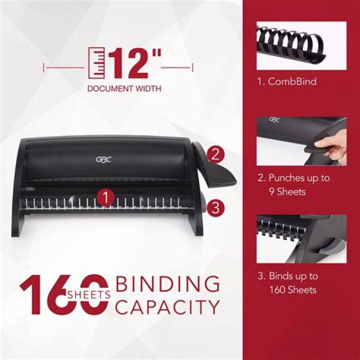 How do you use an old GBC binding machine?