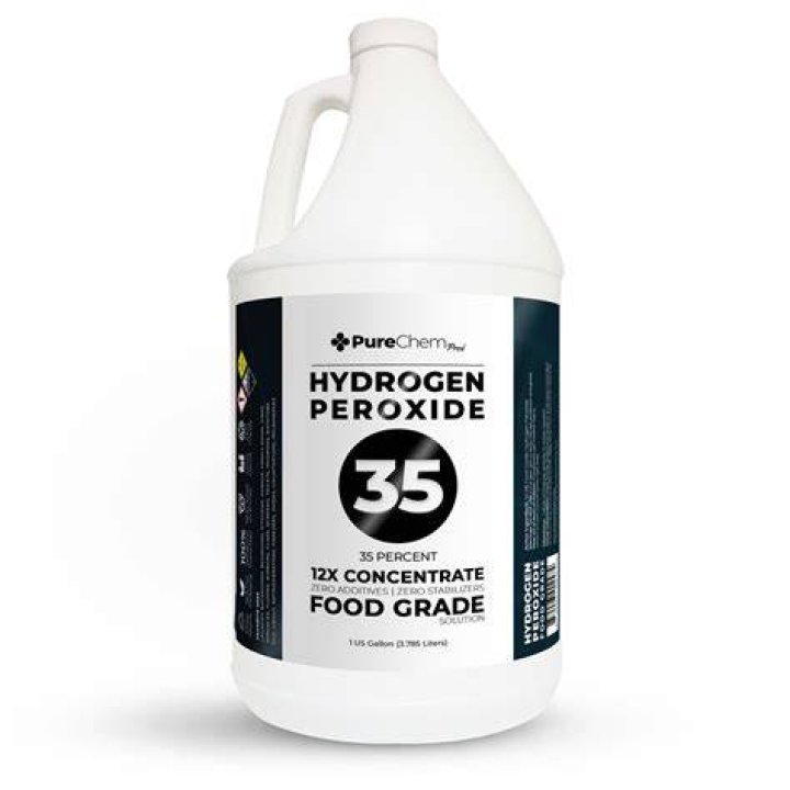 How do you use hydrogen peroxide as a cleaning agent?