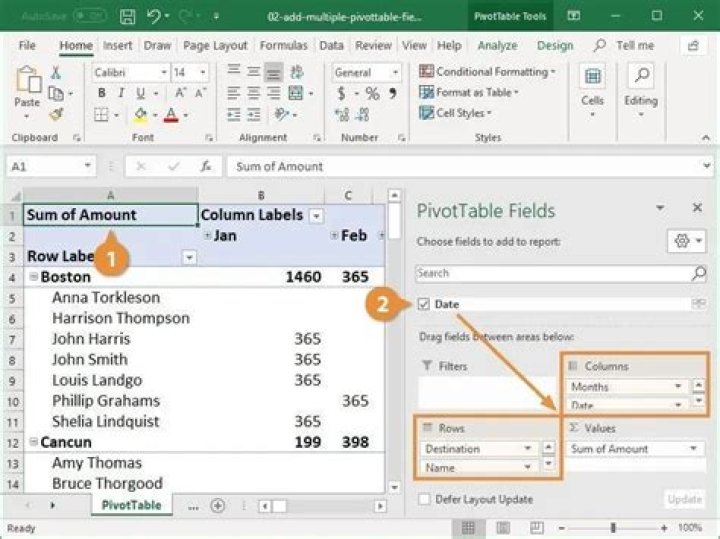 How do you use pivot tables in Excel?