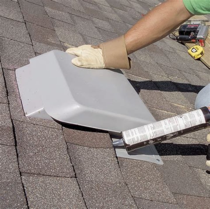 How do you vent an exhaust fan out of the roof?
