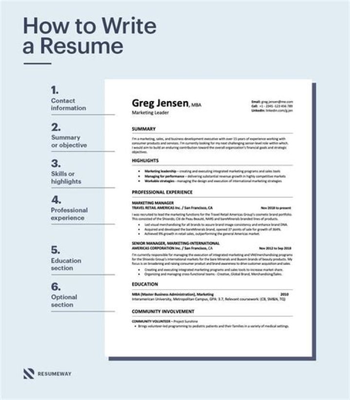 How do you write a conversational resume?