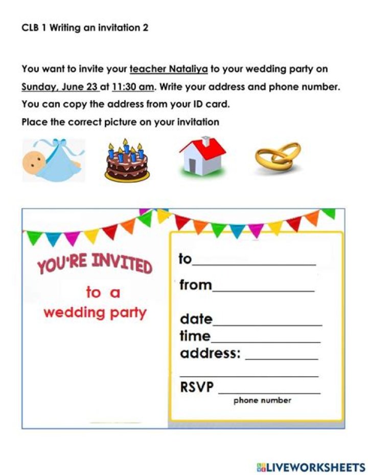 How do you write an invitation for a picnic?